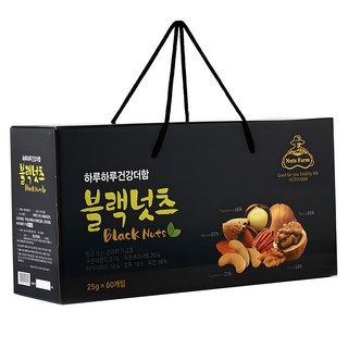 넛츠팜 블랙넛츠 견과 선물세트 1.5kg, 1세트