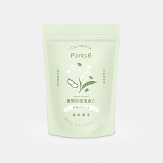 PlantsB 彼蛋白 優纖鈣植選蛋白【客家擂茶】(全素) 植物蛋白 蛋白質 健身補給, 1包, 500g