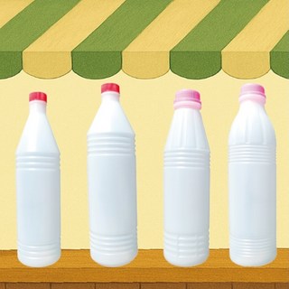 【菁炭元素】小青草茶瓶箱購, 1個, 小青1000cc,透明