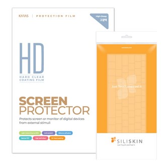 [카라스]델 인스피론 16 Plus 7630 키보드키스킨 액정보호필름세트 키커버 키덮개, 실리키스킨-1장, 고광택액정필름-1장, 1개