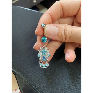 A10 現貨 韓版性感花朵肚臍環 臍釘 太陽花 肚臍扣 醫用鋼 肚皮舞 飾品 小花 肚臍環