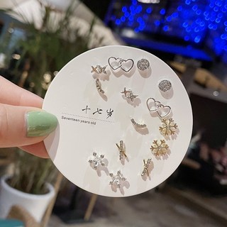 A 精選 耳環 S925銀針 防過敏 可愛耳飾品