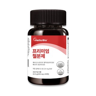 헬로바이오 프리미엄 철분제, 22.5g, 1개