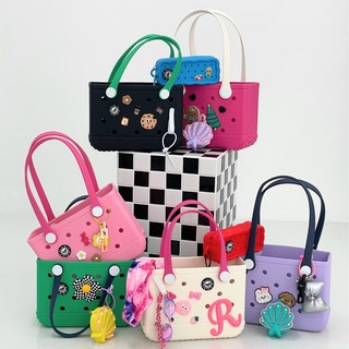 컴피백 오리지널 미디움 컬러핸들 사우나 목욕 바구니 실리콘 수영 가방 (CF060)