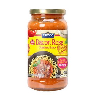 프레스코 베이컨로제 스파게티 소스, 600g, 2개