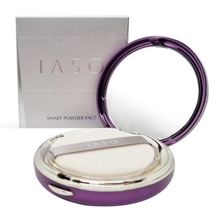 이아소 스마트 파우더 팩트 SPF 30, 21호 쿨 베이지, 1개