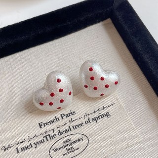 珍珠耳釘女定製白色大珍珠氣質銀針耳飾珍珠百搭耳環高級感