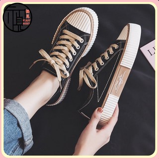 低幫帆佈鞋男餅幹鞋2025夏季新款韓版百搭原宿ulzzang學生ins闆鞋