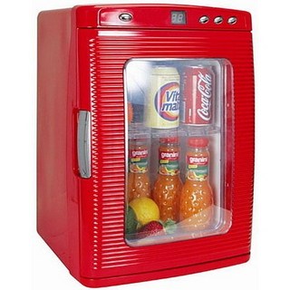 A-Q小家電 晶華 ZANWA 電子行動冷熱兩用小冰箱 CLT-25，迷你冰箱/冷熱保溫箱/孵蛋機/麵包發酵箱, 紅色