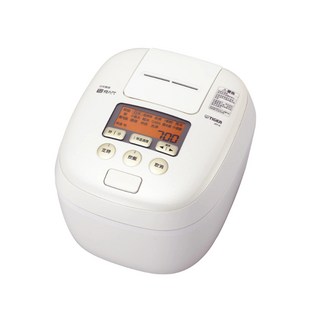 TIGER虎牌 可變式雙重壓力IH炊飯電子鍋 日本製 台灣公司貨, 白色,6人份 (JPT-H10R)