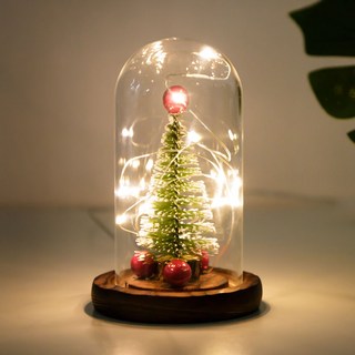 레토 무드등 크리스마스트리 LML-TD01O, 투명, 1개