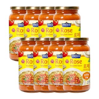 프레스코 로제 스파게티소스 600g 8개, 1개