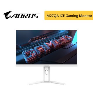 GIGABYTE技嘉 M27QA ICE 27吋 電競螢幕，色彩精準，畫面清晰，反應迅速，內建護眼功能
