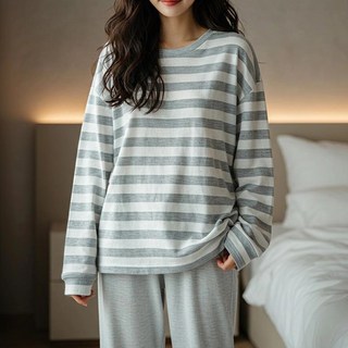 시즈올 FW 여성 잠옷 상하의 세트 수면 긴팔 파자마 홈웨어