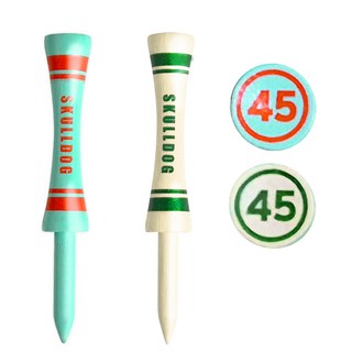 명품 대나무 골프티 잘 부러지지 않는 퀄리티 50개 골프 나무티 높이고정 일정한 높이로 티업