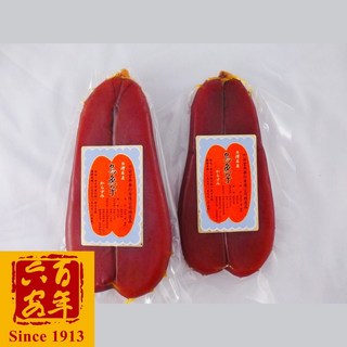 六安堂台灣雲林契作野生烏魚子禮盒 (4兩/6兩/10兩) 鹹香綿密超美味 新鮮乾貨系列, 1個, 4兩特級烏魚子禮盒(1盒1片)