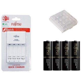 후지쯔 급속충전기 FCT344+AA배터리 2550mm 4P+케이스, 1개