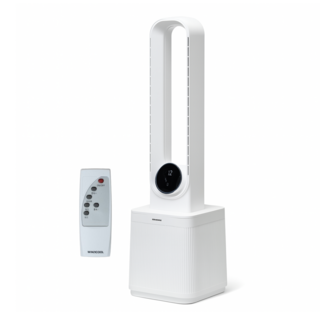 New 25년형 위니쿨 공기청정형 BLDC 저소음 타워형 날개없는 아기 선풍기, 1개, WCF-DC1700