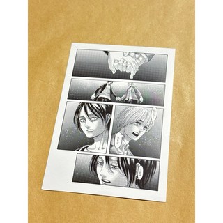 進擊的巨人 原畫 明信片 艾連 阿爾敏 女王 希斯特里亞 最終季, 1個, 5