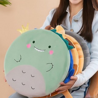 캐릭 메모리폼 원형 방석 사무실 카페 식탁의자 쿠션 두꺼운방석 고양이방석