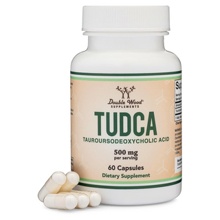 Double Wood TUDCA 500mg 더블 우드 투드카 간 효소 60캡슐, 60정, 1개
