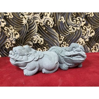 京綸 貔貅龍龜石獅石象石雕擺件組，招財納福鎮宅，辦公室居家風水裝飾，提升財運事業運