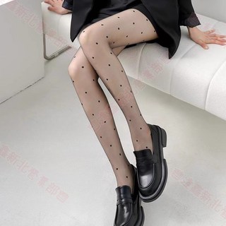 台南出貨 0d波點黑絲襪女防勾絲耐穿超薄不掉檔性感黑色0d高透絲襪