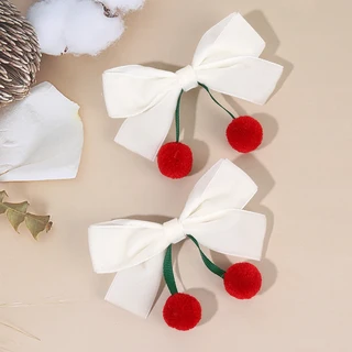 10pcs 달콤한 벨벳 활 머리핀 여자를위한 솔리드 컬러 Bowknot 헤어 클립 새틴 바레트 Duckbill 클립 키즈