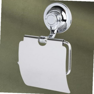 매립휴지걸이 와이어 휴지걸이 흡착식 무타공 봉 교체 아파트 욕실, 블랙_본품, 1개