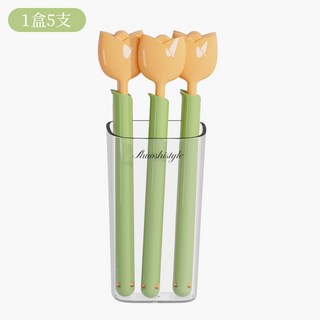 飛兔 鬱金香食物包裝夾子含收納盒 零食袋密封夾 防潮保鮮封口夾 (一盒5入), 1個, 圖3