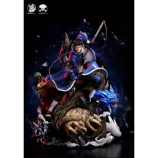 熱銷款超大手辦火影忍者特價模型佩恩鳴人佐助卡卡西盲盒限定版, 1個, 許願宇智波控獸大手辦70%中