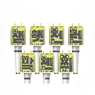 엔시티 응원봉 스티커 믐뭔봄 팬미팅 LIGHT 아이돌 콘서트 팬클럽 단체, 실버 반사