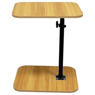 可調節高度邊桌，簡約設計，穩固耐用，多功能用途，客廳臥室邊几, 【升降邊桌】隨機款隨機色(超取限1件)