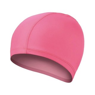 成人泳帽 泳具 游泳 溫泉 矽膠 純色泳帽 男女 硅膠 游泳帽 泳池 運動健身 彈性防水浴帽 潛水, 1個, 【透氣】粉色