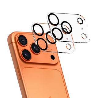 케칙 아이폰 렌즈 풀커버 프로텍터 후면카메라 풀커버 강화유리-클리어 2매 1세트, 아이폰17프로맥스, 1개