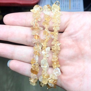 亮晶晶 天然黃水晶手鍊 隨形 招財 偏財運 驚喜之財 超值特價中