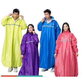東伸風采一件式雨衣 半開式套頭款 連身成人機車雨衣