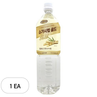 리치스 슈가시럽 골드, 1.5L, 1개