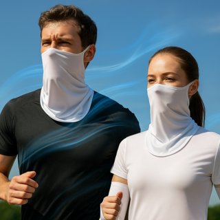 자외선차단 쿨마스크 1+1, 1+1 쿨마스크 (화이트 남녀공용 FREE), 2개