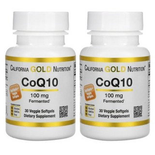캘리포니아골드뉴트리션 코엔자임큐텐 100mg 베지 소프트젤, 1개, 60정