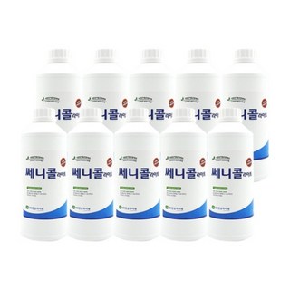 (주)한손하이젠 쎄니콜 라이트 살균소독제 450ml 인체무해 발효알콜, 1L, 10개