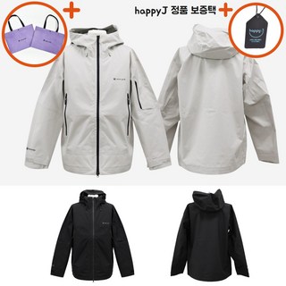 [백화점신상판/AS가능] 스노우피크 바람막이 드라이피크 고어텍스 방수 자켓 아노락 야상 점퍼 남자 남성 happyJ 아이보리 블랙