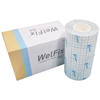 웰픽스롤(10cmx10m)/슈퍼픽스 아쿠아(10*10)택 1/welfixRoll/투명반창고/Transparent/드레싱/병원/롤반창고, 웰픽스롤(10*10), 1개