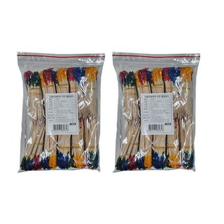 우블리스 꽃요지 업소용 과일꼬지 대용량 이쑤시개 2000개, 2개, 1000개