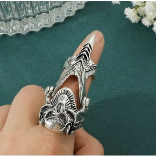 호신용반지 호신용품 무기 칼 호신 돈파 톤파 호신용 반지 핑거 너클 방어 택티컬펜 너클링, 1개