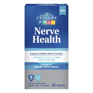 21St Century 維生素B1&Alpha硫辛酸複合錠, 1個, 30顆