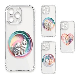 24H快速出貨 TRON 三星 A52/52s 可愛紙雕鬆獅犬 四角防摔 軟殼 手機殼