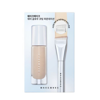 [인기파운데이션 BEST] 브러쉬 기획 웨이크메이크 워터 글로우 코팅 파운데이션 코팅광, 1개