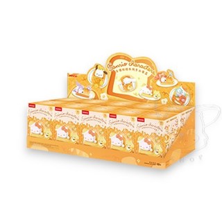 【M.M小舖】『現貨』盒玩 名創優品 三麗鷗家族 幸福烘培系列盲盒, 1個, 一中盒(請下標10次) Y9