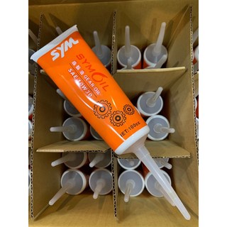 新包裝 SYM綠 JETS JET 高手 Mii Mio GT DRG, 1個, 橘色10W30 100cc,SYM三陽原廠齒輪油, 100cc